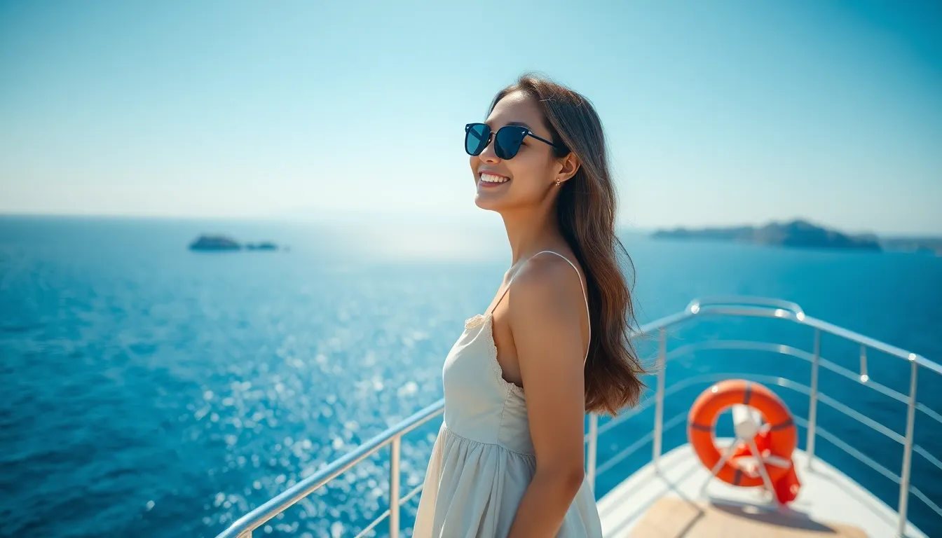 요트 투어 풍경