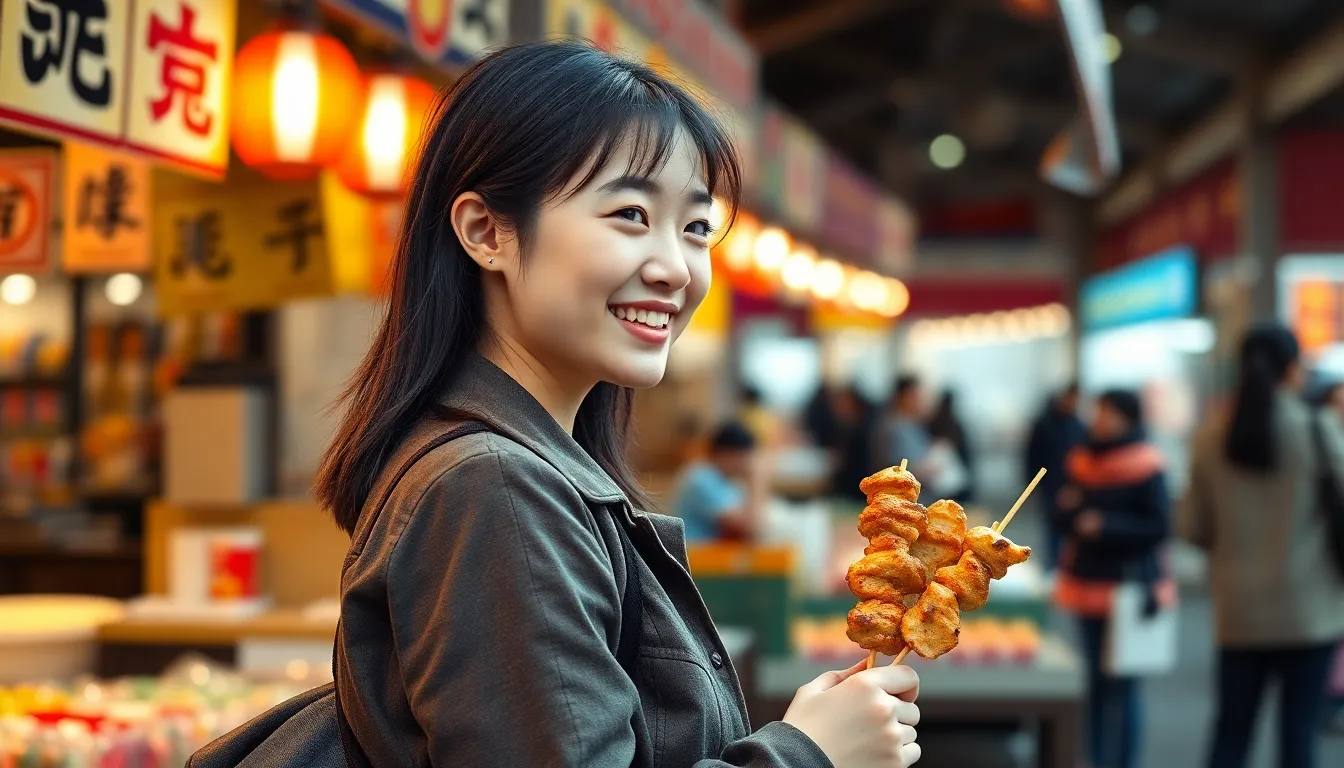 속초 중앙시장 기념품