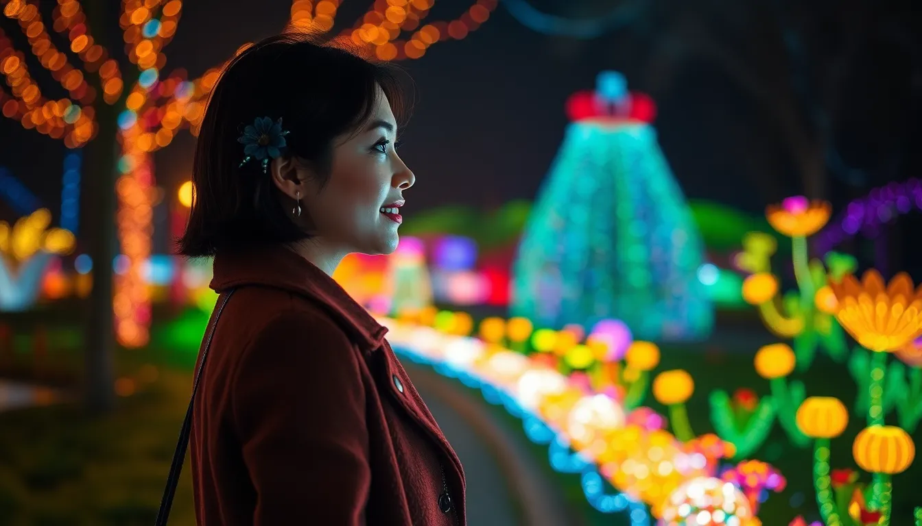 청도 프로방스 빛축제 야경