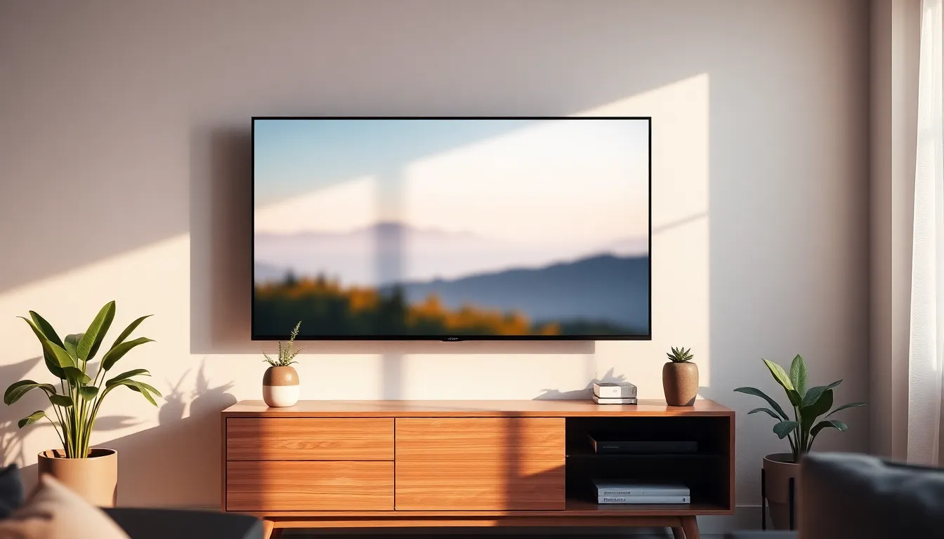 TV 시청 이미지