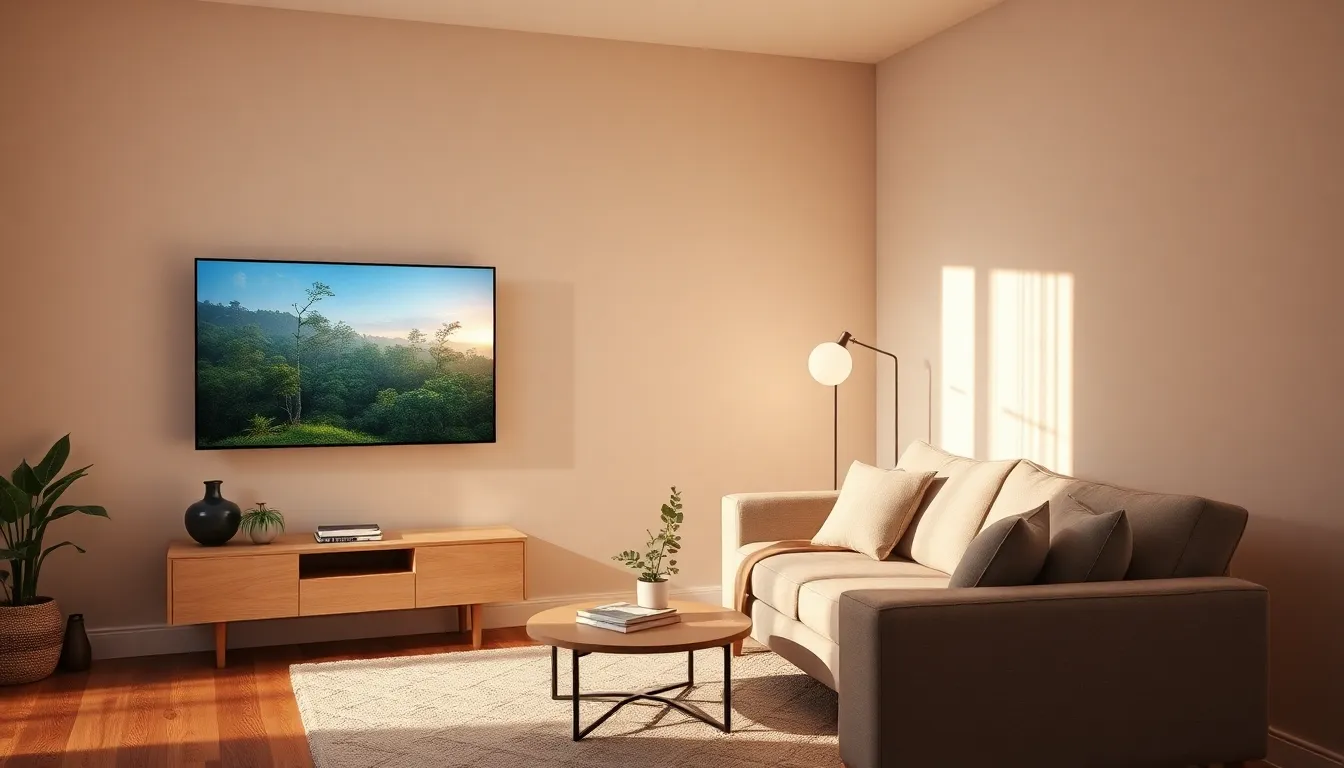 TV 시청 이미지