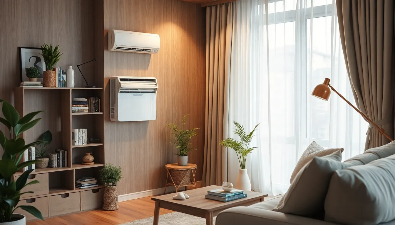 시원하고 깔끔한 원룸 에어컨