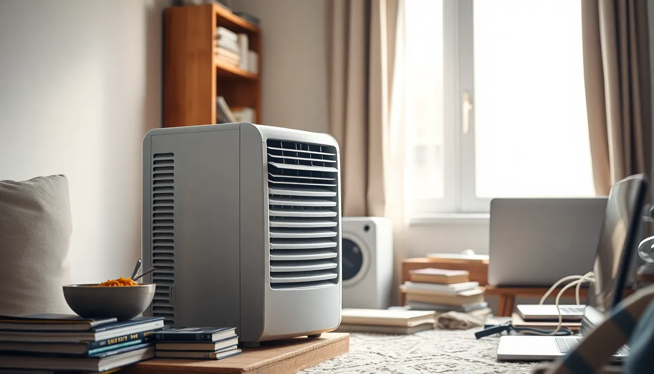 원룸 에어컨 설치 예시