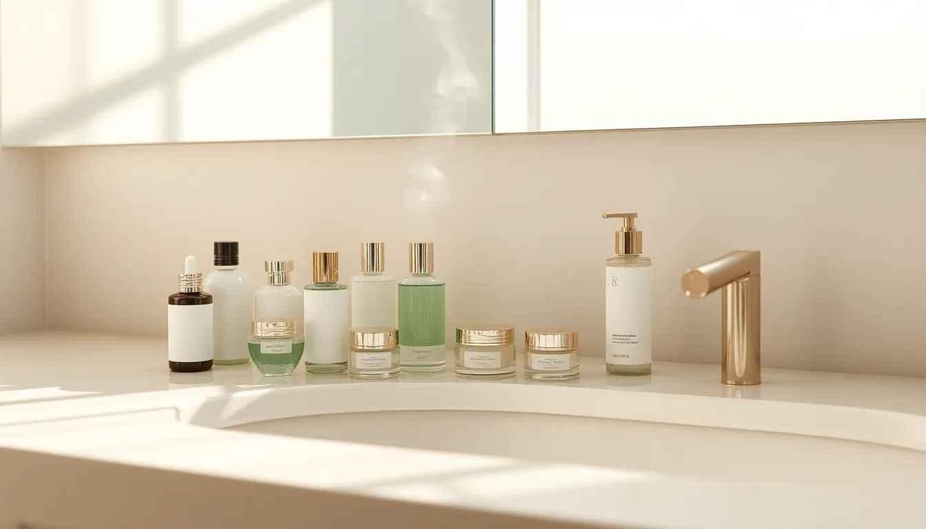 피부 관리 제품 이미지