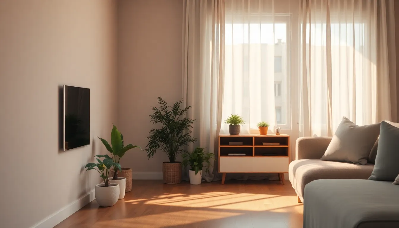 스마트 로봇청소기와 다양한 스마트 가전 제품들