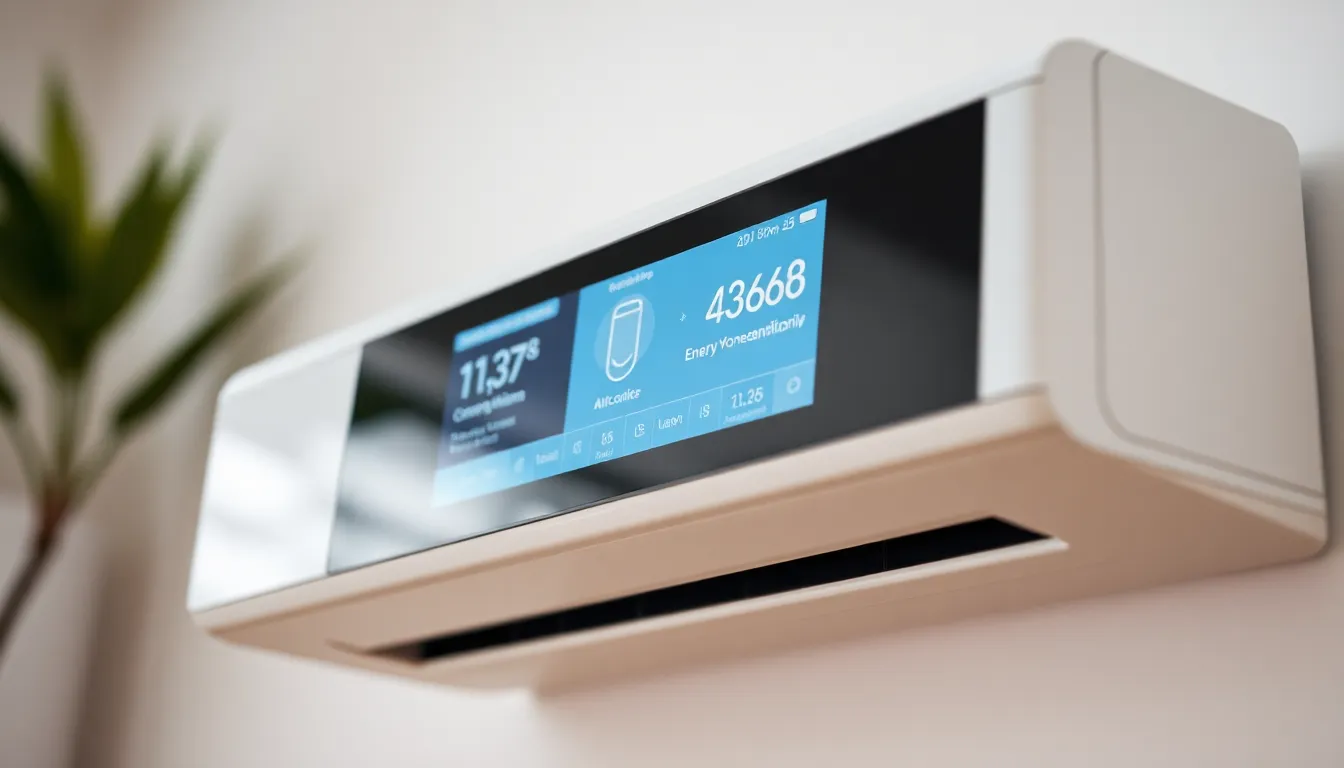 창문형 에어컨 설치 모습