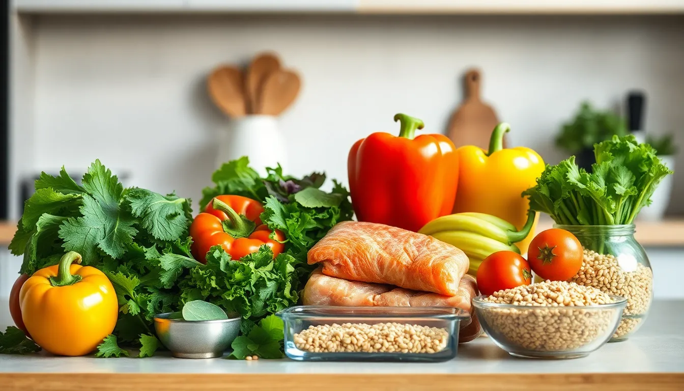 건강한 도시락 예시