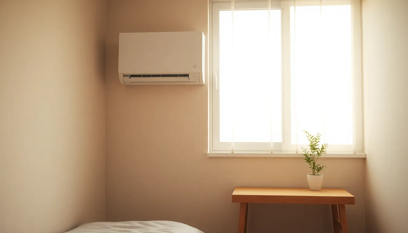 시원한 원룸에서 쉬고 있는 자취생 이미지