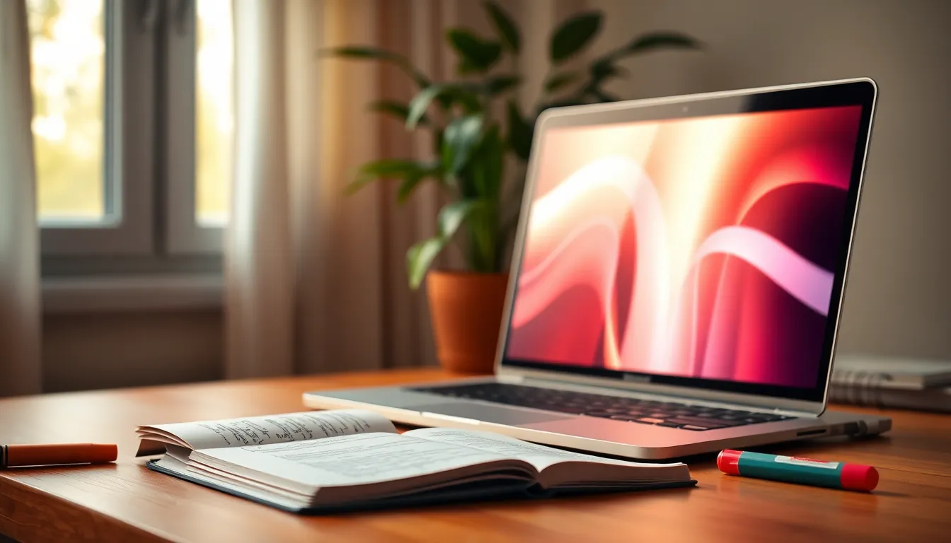 오픽 고득점을 위해 집중해서 공부하는 모습